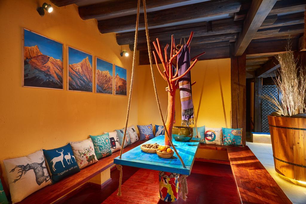 Jiumi Snow Mountain Original Art Hotel شانغريلا المظهر الخارجي الصورة