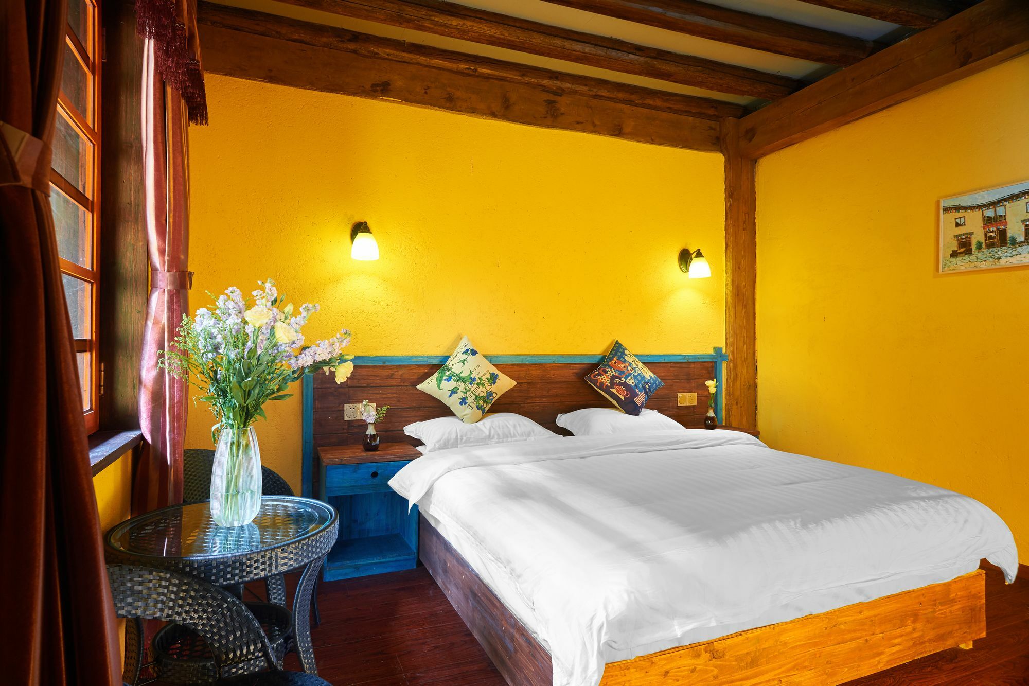 Jiumi Snow Mountain Original Art Hotel شانغريلا المظهر الخارجي الصورة